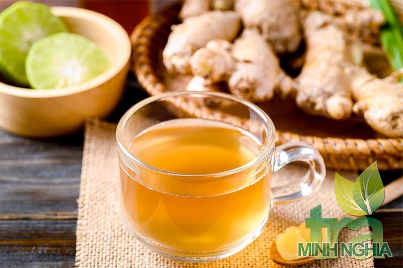 Cách pha trà gừng mật ong làm ấm cơ thể
