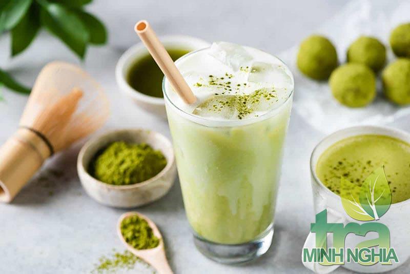 Pha trà sữa Matcha theo phong cách Nhật Bản