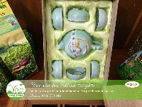 Bộ ấm chén hình cá 3D loại 2 cá