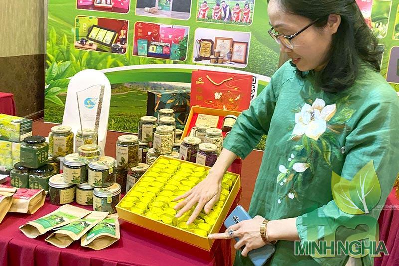 Các sản phẩm của các doanh nghiệp chè tại Thái Nguyên