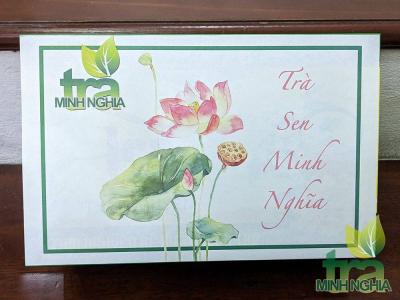 Hộp trà ướp sen Tây Hồ 10 bông