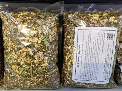 Trà sơn mật hồng sâm hàng chất lượng loại 1 gói 1kg